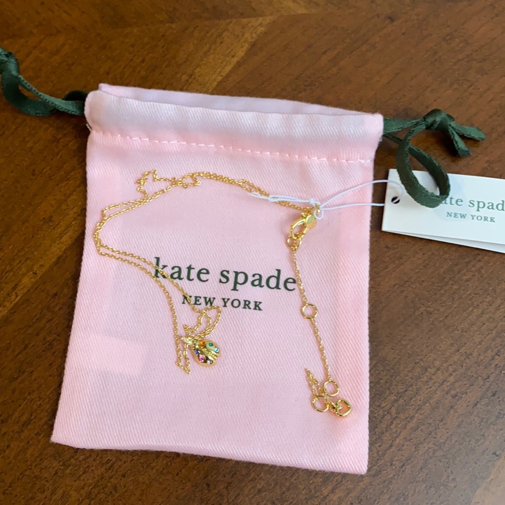 Kate Spade Ladybug 🐞 Necklace NWT